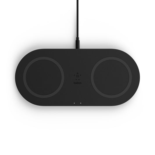 EOL Belkin BoostCharge | Dubbel draadloos laadstation - Zwart