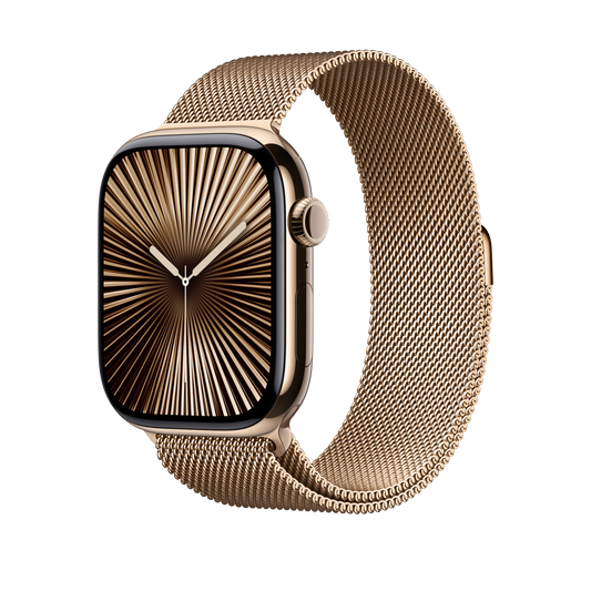 EOL Goudkleurig Milanees bandje (46 mm) - M/L