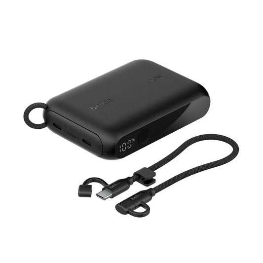 Belkin BoostCharge | 10.000mAh-powerbank met display (20W) - Zwart