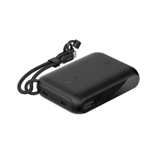 Belkin BoostCharge | 10.000mAh-powerbank met display (20W) - Zwart