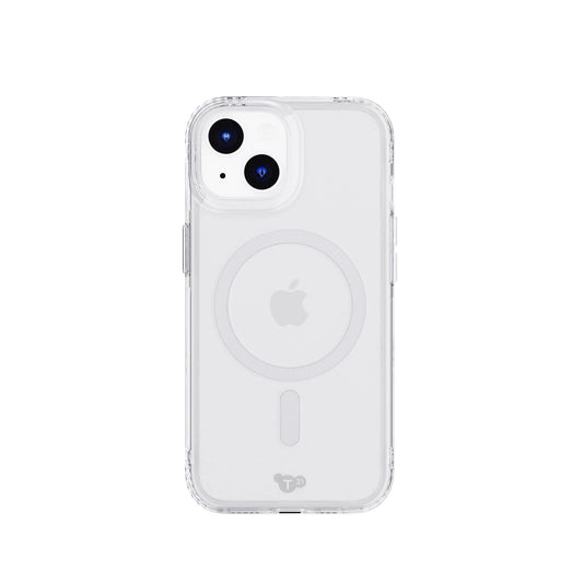 Tech21 Evo Clear hoesje avec MagSafe pour iPhone 15 - Transparent