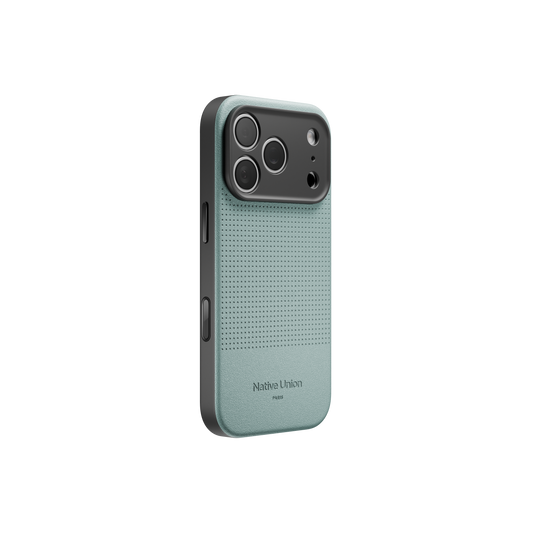 Native Union Active Case pour iPhone 18 Pro/17 Pro - Vert ardoise