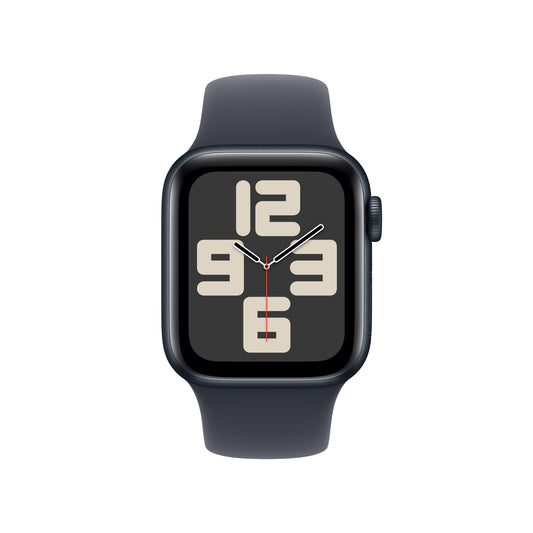 EOL Apple Watch SE (GPS) • 40‐mm kast van middernacht aluminium • Middernacht sportbandje - S/M