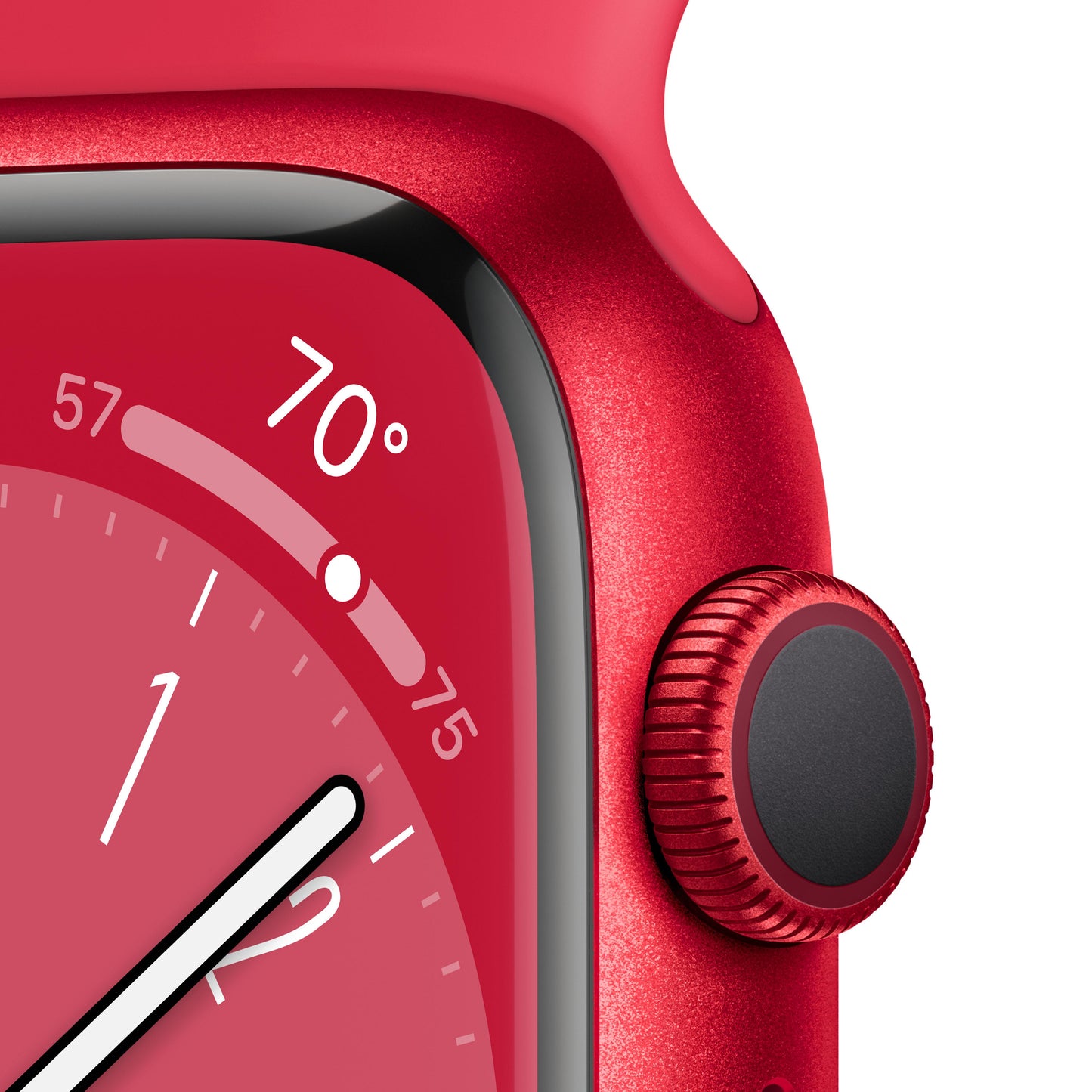 EOL Apple Watch Series 8 GPS, Boîtier en aluminium (PRODUCT)RED de 45 mm, Bracelet Sport (PRODUCT)RED - Regular