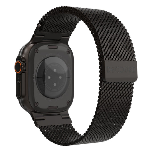 Decoded Milan Traction Band - 44/45/46/49 mm - Zwart