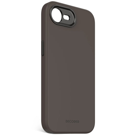 Decoded Silicone Backcover voor iPhone 17e/16e - Charcoal
