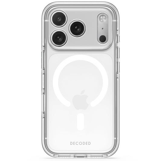Decoded DropTec Transparent Backcover pour iPhone 18 Pro Max/17 Pro Max - Transparent