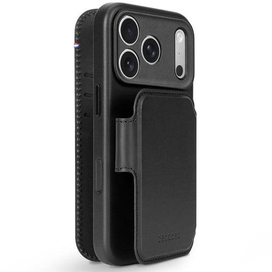 Decoded Detachable Wallet pour iPhone 18 Pro Max/17 Pro Max - Noir