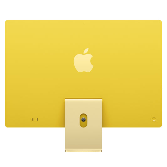 24-inch iMac met Retina 4,5K‑display: Apple M6-chip met 10‑Core CPU en 10‑Core GPU, Standaardglas, 16 GB, 256 GB SSD - Geel (Qwerty NL)