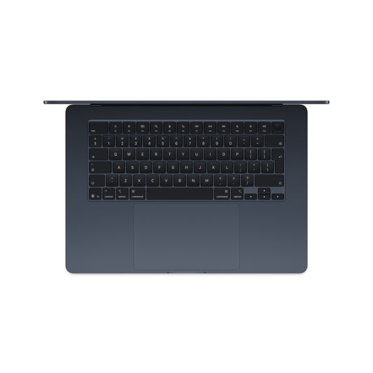 15-inch MacBook Air: Apple M5-chip met 10‑Core CPU en 10‑Core GPU, 24 GB, 1 TB SSD - Middernacht (Azerty FR)