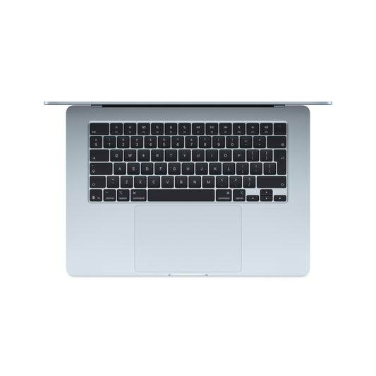 15-inch MacBook Air: Apple M5-chip met 10‑Core CPU en 10‑Core GPU, 16 GB, 512 GB SSD - Hemelsblauw (Azerty FR)