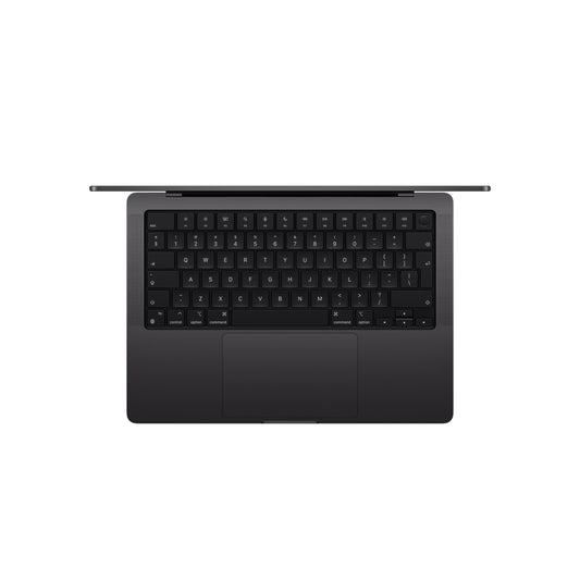 EOL MacBook Pro 14 pouces: Puce Apple M4 Pro avec CPU 12 cœurs et GPU 16 cœurs, 24 Go, 512 Go - Noir sidéral (Azerty FR)