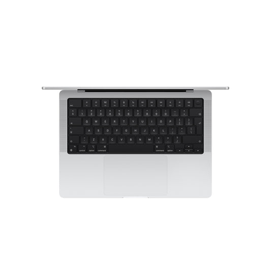EOL 14-inch MacBook Pro: Apple M4-chip met 10‑core CPU en 10‑core GPU, 24 GB, 1 TB - Zilver (Azerty FR)