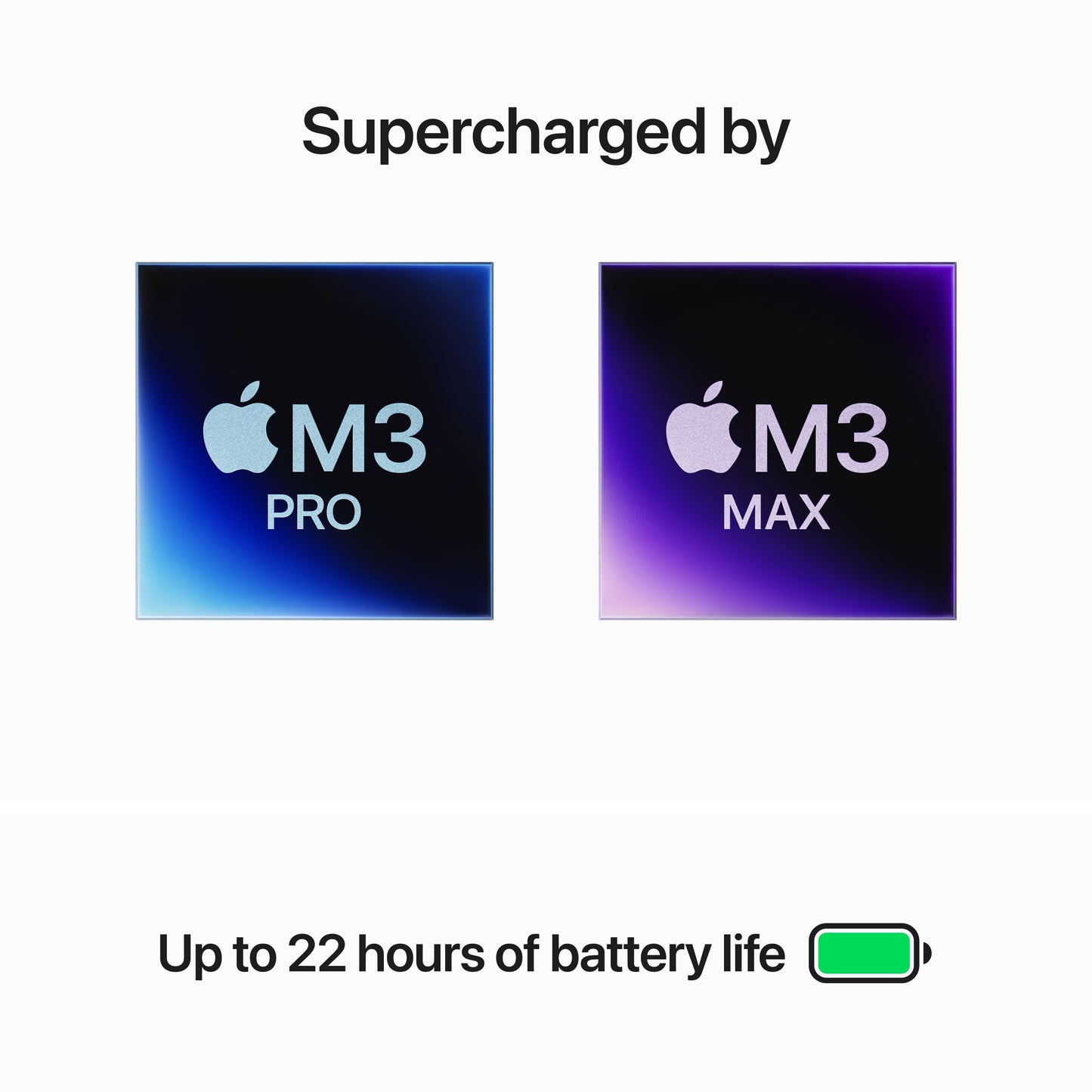 16-inch MacBook Pro: Apple M3 Max‑chip met 14‑core CPU en 30‑core GPU, 36 GB, 1 TB - Spacezwart (Azerty FR)
