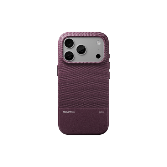 Native Union (RE)Classic Case pour iPhone 18 Pro/17 Pro - Bordeaux
