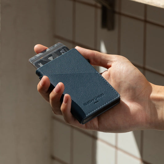 Native Union Slide Card Wallet - Bleu marine