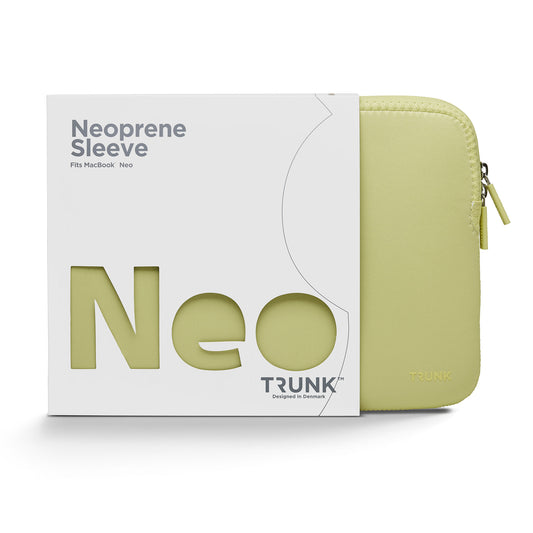 Trunk Neopreen hoes voor MacBook Neo - Citrus