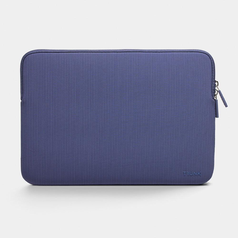 Trunk Housse en velours côtelé pour MacBook 13 pouces - Myrtille