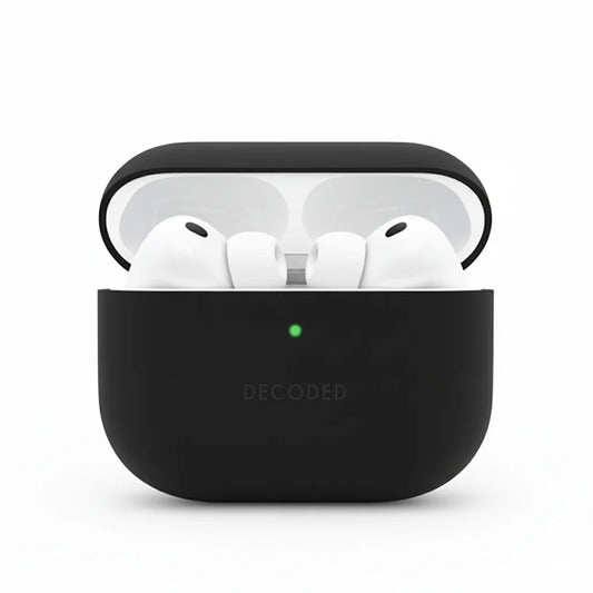 Decoded Silicone case voor AirPods Pro (3e gen.) - Zwart