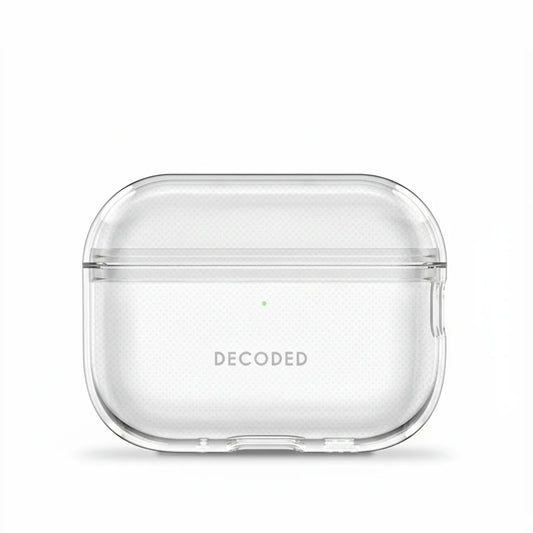 Decoded Silicone case voor AirPods Pro (3e gen.) - Transparant