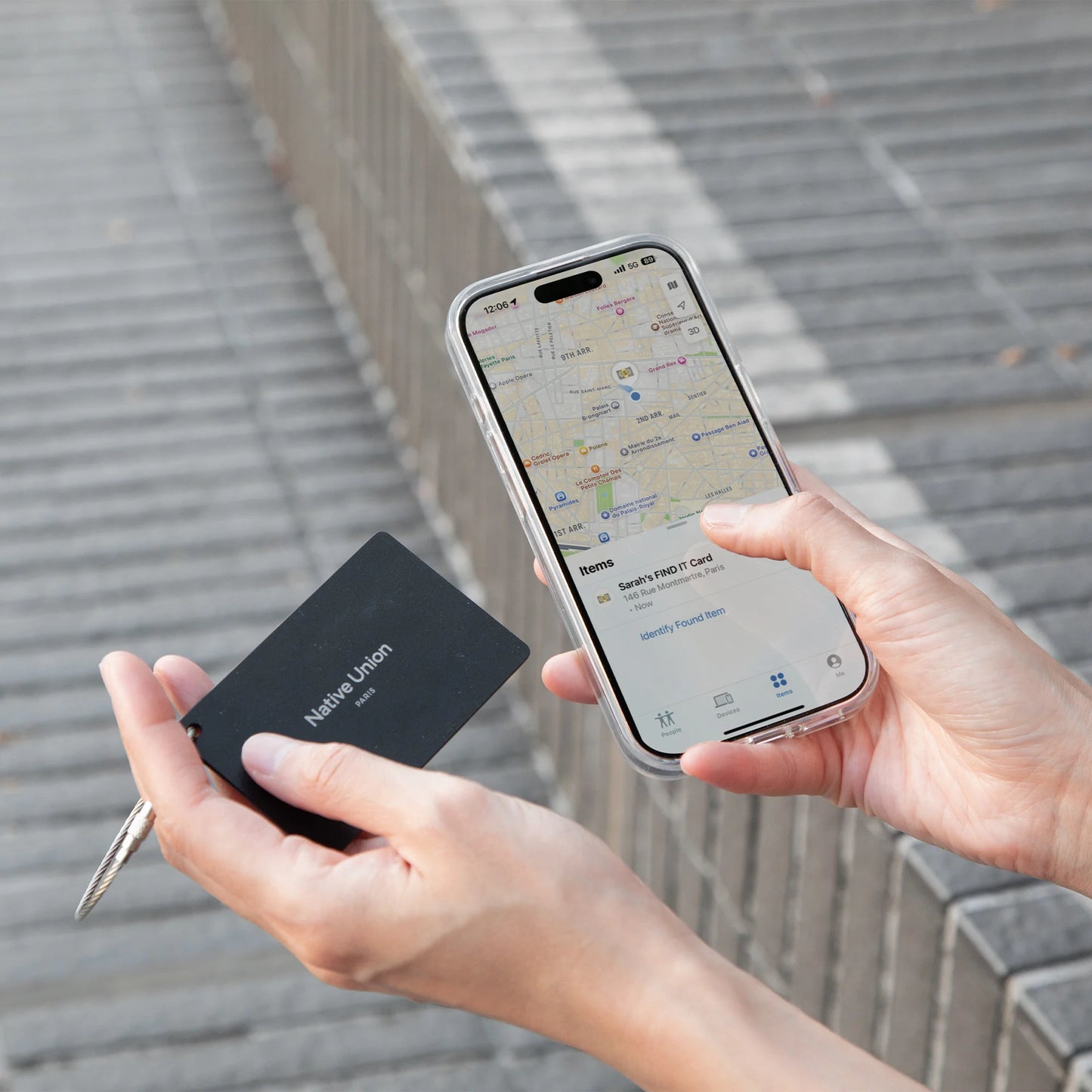 Native Union Find It Card - Noir