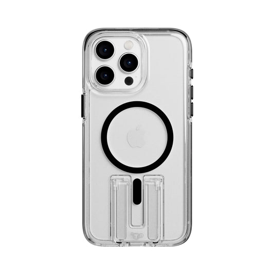 Tech21 Evo Crystal avec MagSafe pour iPhone 15 Pro Max - Noir