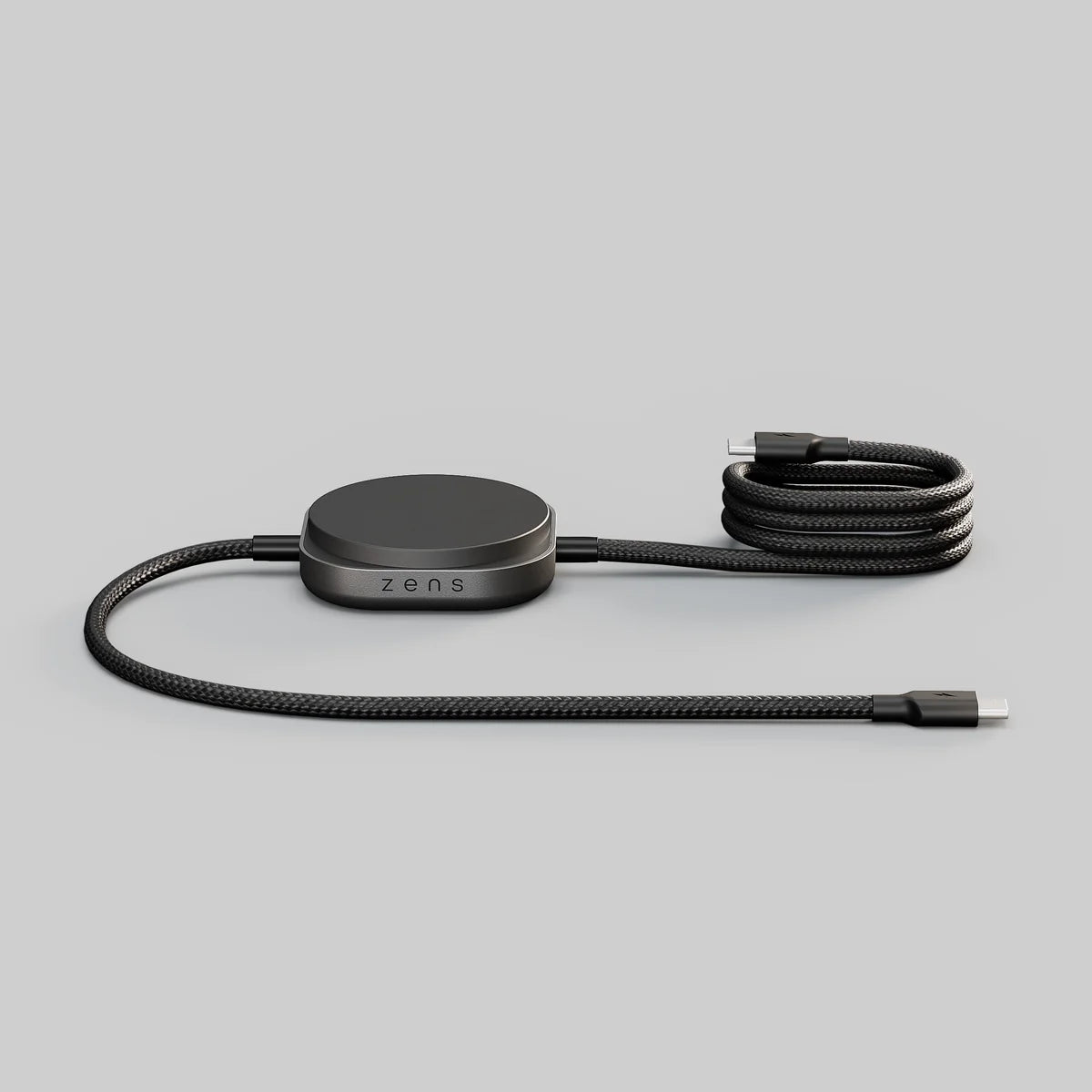 Zens Pro 2 | Wireless Charger - Charging Cable USB-C/USB-C - Zwart