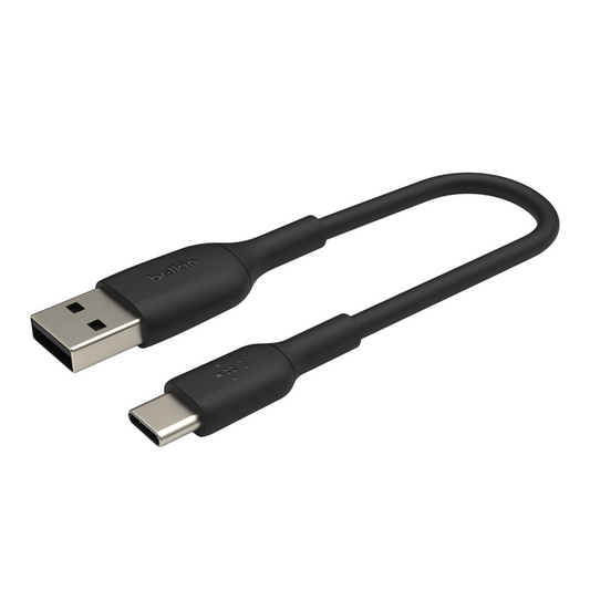 Belkin BoostCharge | USB-A naar USB-C kabel - 0,15m - Zwart