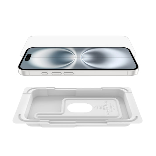 Belkin Screen Protector pour iPhone 16/15/14 Pro - Recycled Glass (Boxed)
