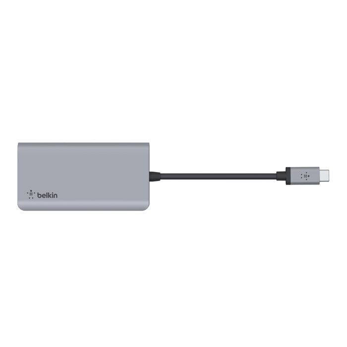 Belkin Connect | 4-in-1 USB-C Hub (USB-C PD / 2 x USB-A 3.0 / 4K HDMI)