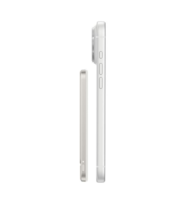 Belkin UltraCharge Pro | Magnetische draadloze 5.000mAh-powerbank met Qi2 & BoostSolid-cel - Zandsteen