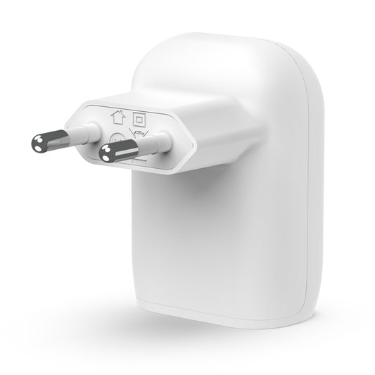 EOL Belkin BoostCharge | Chargeur secteur USB-C PPS (30W) + câble USB-C/Lightning - 1m - Blanc