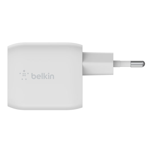 EOL Belkin BoostCharge | 2-poorts USB-C/GaN/PPS-wandlader (45W) - Wit