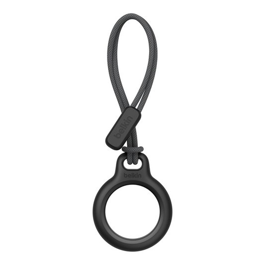 Belkin anneau de protection avec cordon d'attache pour AirTag - Noir