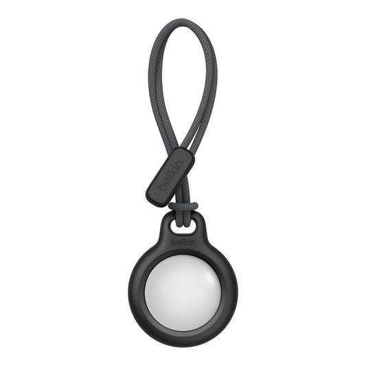 Belkin anneau de protection avec cordon d'attache pour AirTag - Noir