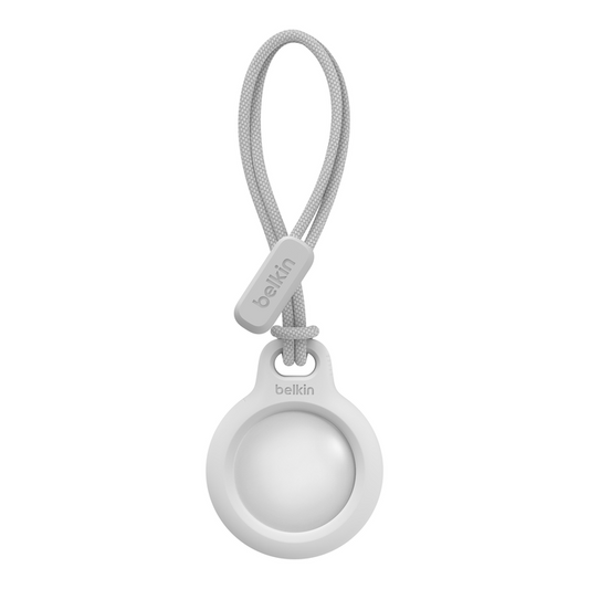 Belkin anneau de protection avec cordon d'attache pour AirTag - Blanc