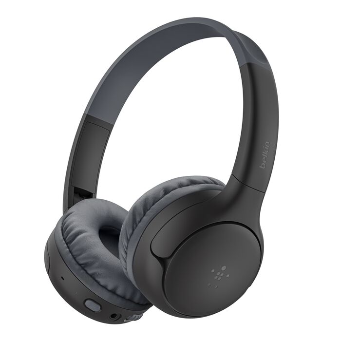 Belkin SoundForm Mini | Casque audio sans fil pour enfants - Noir