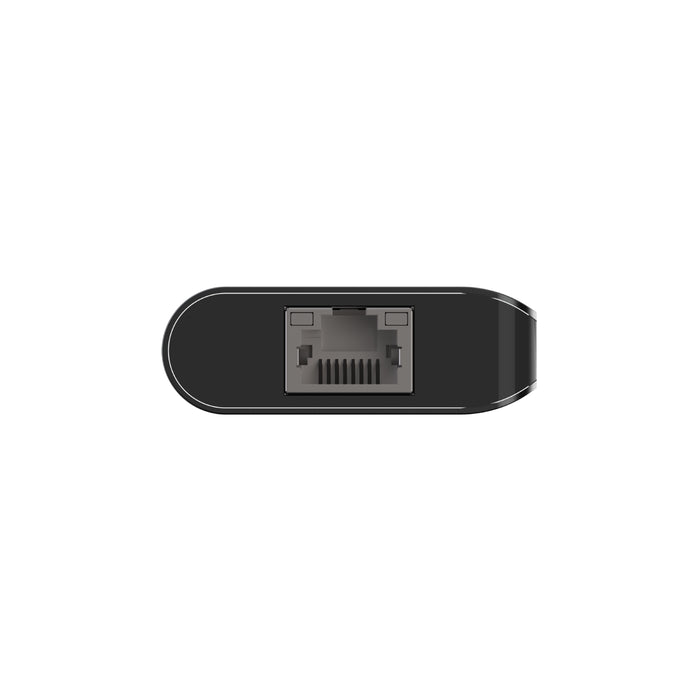 Belkin Connect | 6-in-1 USB-C Hub (USB-C PD / 2 x USB-A 3.0 / 4K HDMI / Gb Ethernet / SD card)