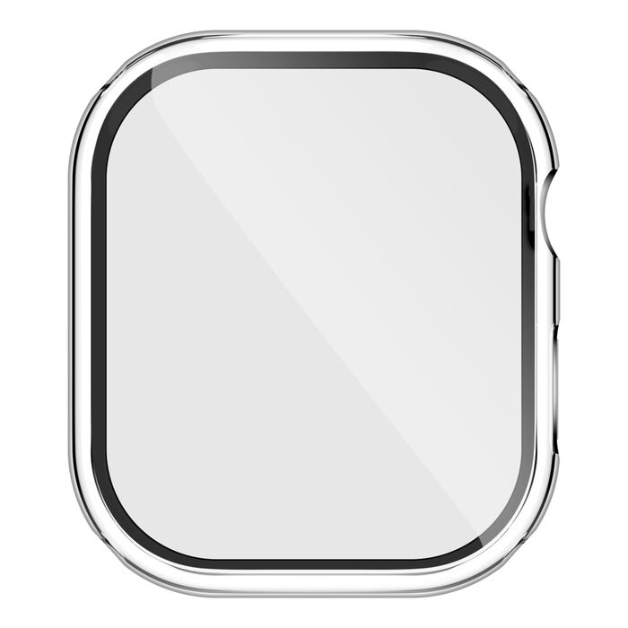 Belkin ScreenForce | TemperedCurve Antimicrobiële Screenprotector + bumper voor Apple Watch Series 10/11 - 46 mm - Transparant