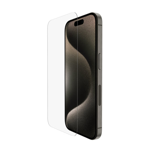 Belkin Protecteur d'écran pour iPhone 15 Pro - UltraGlass Anti-Microbial (BOXED)
