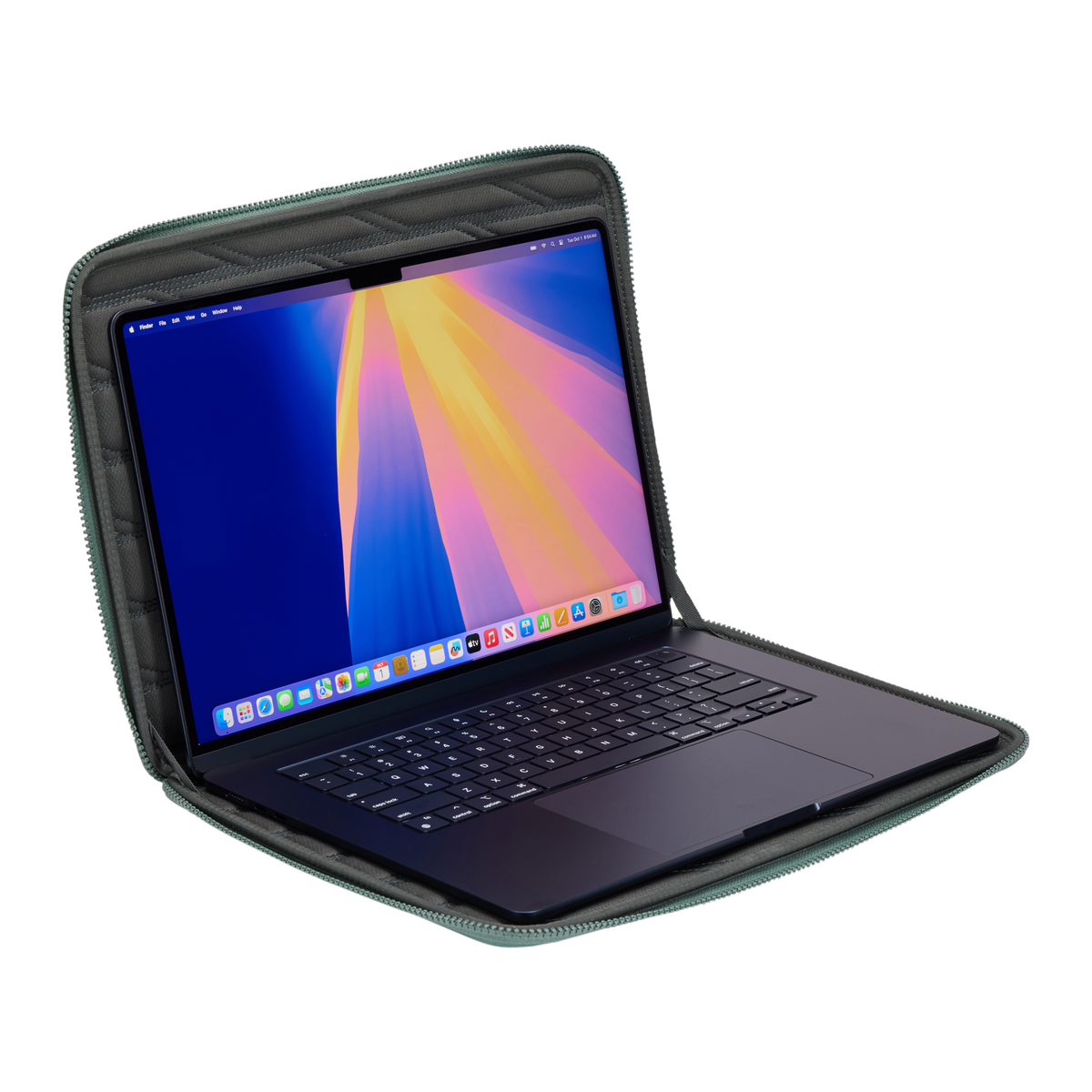Thule Gauntlet 5 hoes voor MacBook Pro 16-inch - Wazig groen