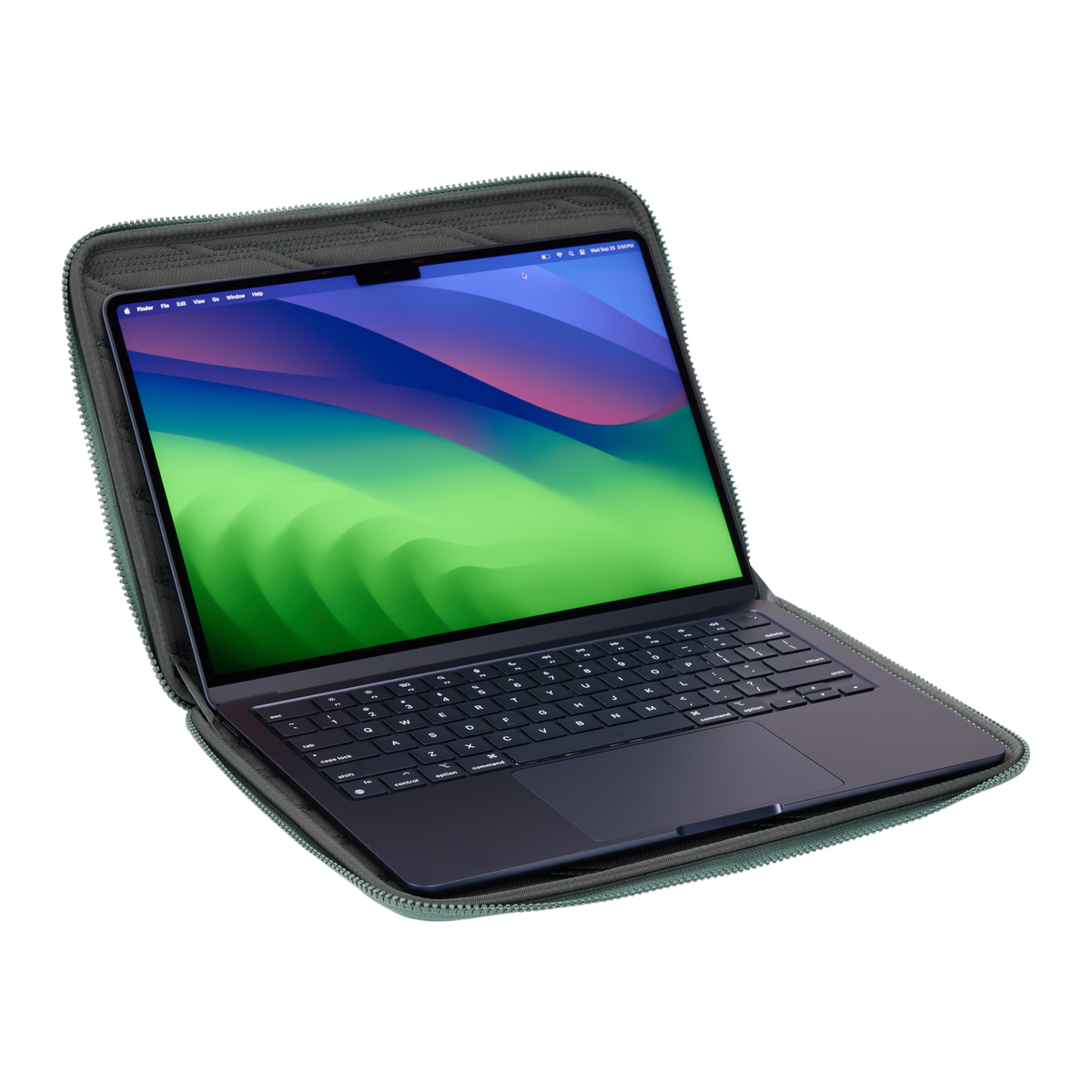 Thule Gauntlet 5 housse pour MacBook Pro 14 pouces - Vert brume