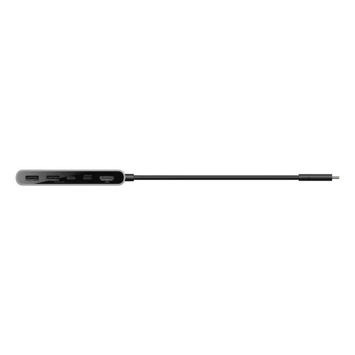 Belkin Connect | 5-en-1 Hub USB-C (USB-C / USB-C PD 3.0 / 2 x USB-A / HDMI 2.0)