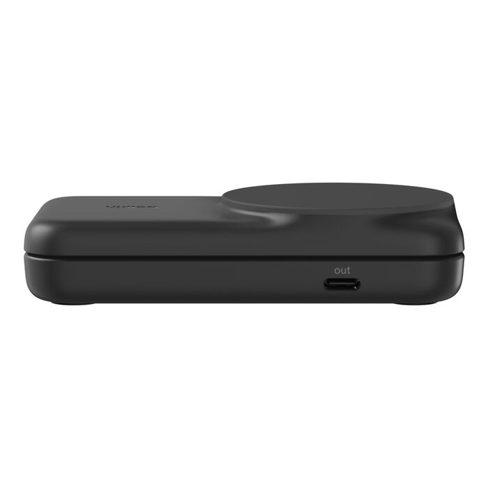 Belkin UltraCharge Pro | 2-in-1 uitklapbare magnetische lader met Qi2 (25W) - Zwart