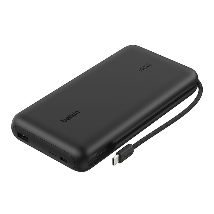 Belkin UltraCharge Pro | 25.000mAh-laptoppowerbank - Digital Display (140W) - Zwart