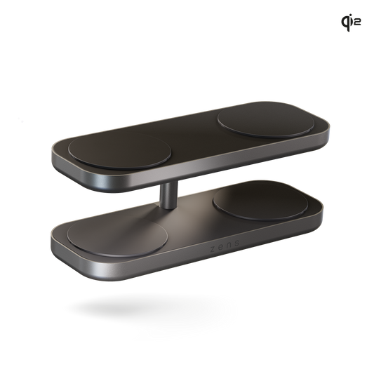 Zens Pro 4 | Quattro Wireless Charger - Noir