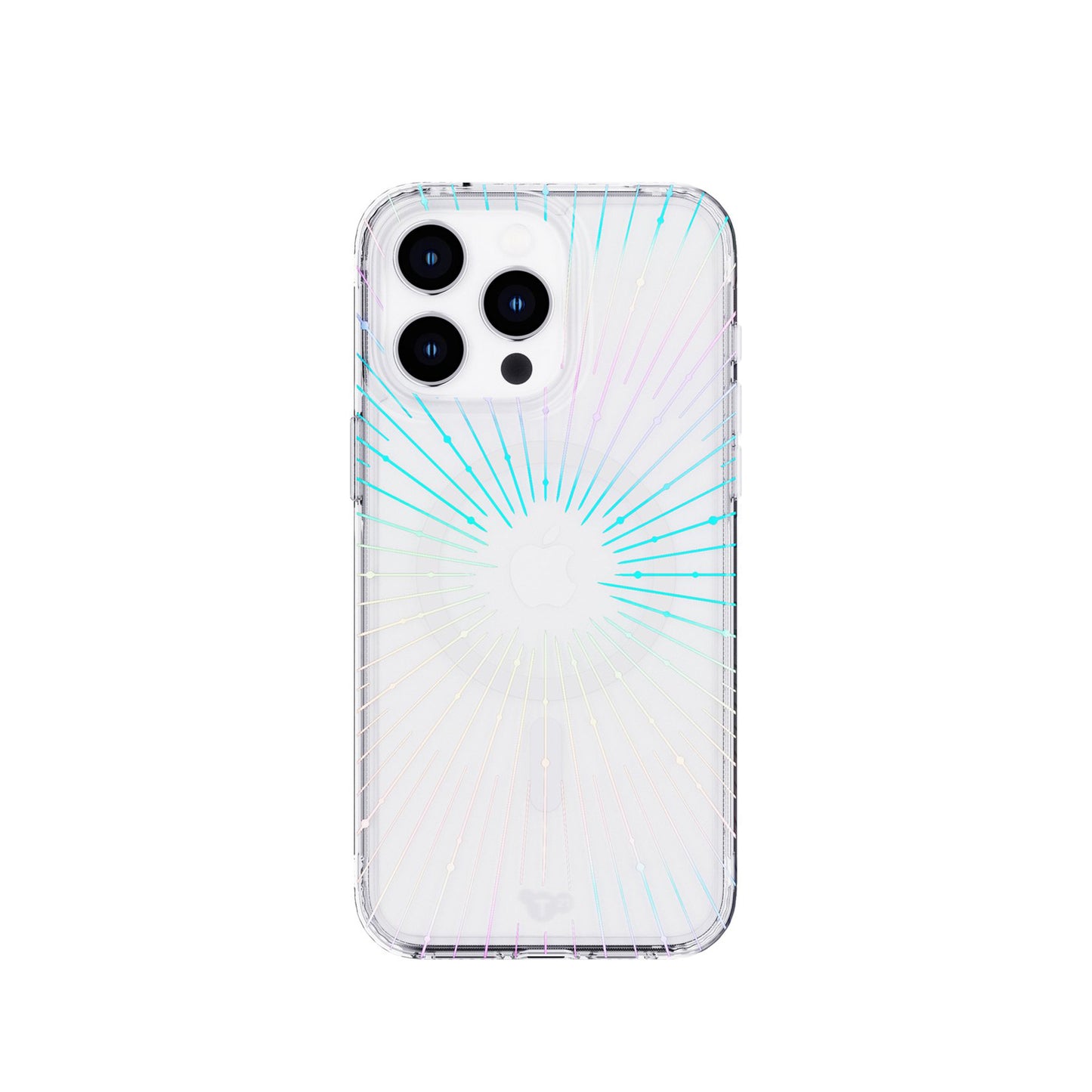 EOL Tech21 Evo Clear hoesje avec MagSafe pour iPhone 15 Pro - Sparkle Solar