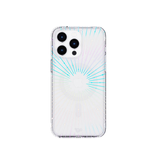 EOL Tech21 Evo Clear hoesje avec MagSafe pour iPhone 15 Pro - Sparkle Solar