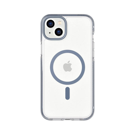 Tech21 Evo Crystal MagSafe voor iPhone 14 Plus - Blauw
