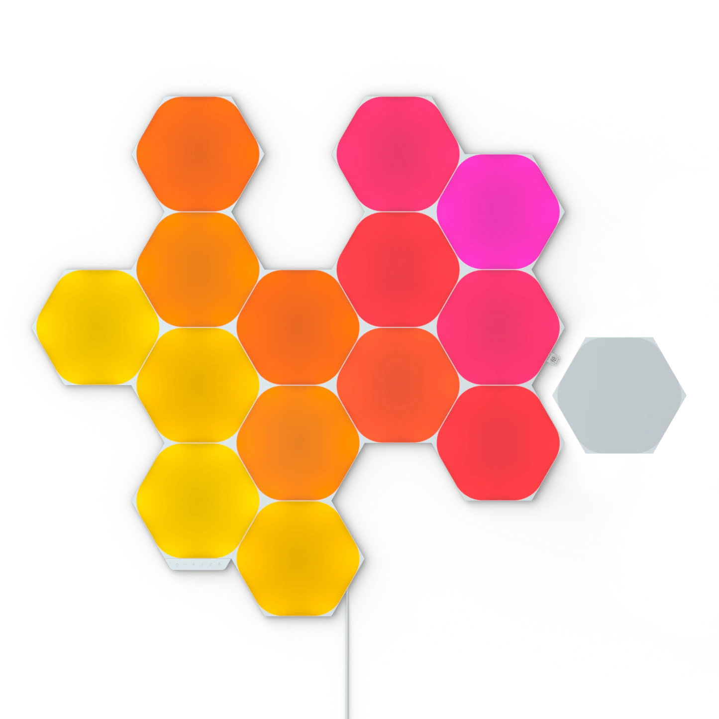 Nanoleaf Shapes - Hexagons - Starter Kit - 15 panels